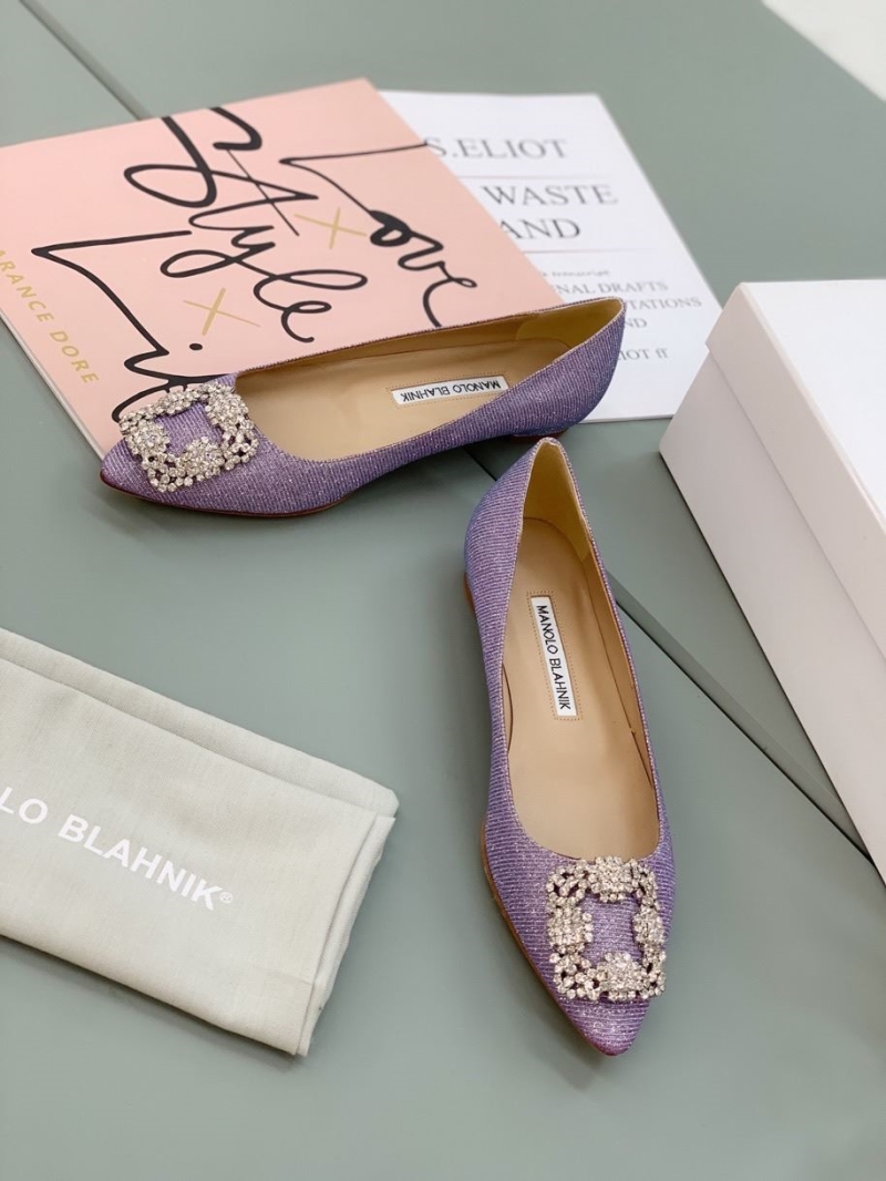 Manolo Blahnik flat shoes